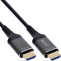 InLine HDMI AOC cable, Ultra High Speed HDMI cable, 8K, aluminium, 30m