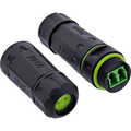 InLine Fiber optic coupler LC, IP68, 2x2 LC socket, outdoor, M20
