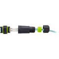 InLine Fiber optic coupler LC, IP68, 2x2 LC socket, outdoor, M20