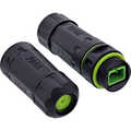 InLine Fiber optic coupler SC, IP68, 2x SC socket, outdoor, M20