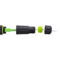 InLine Fiber optic coupler SC, short, IP68, 2x SC socket, M20