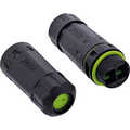 InLine Fiber optic coupler SC, IP68, 2x2 SC socket, outdoor, M20