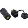 InLine Fiber optic coupler SC, short, IP68, 2x2 SC socket, M20