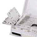 FTTX distribution box max. 96 fibers, 24x LC/DX or SC/SX, unloaded, IP65